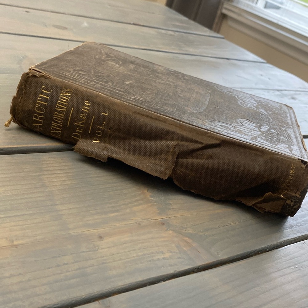 1853, 54, 55 Arctic Explorations Dr.Kane Vol. I